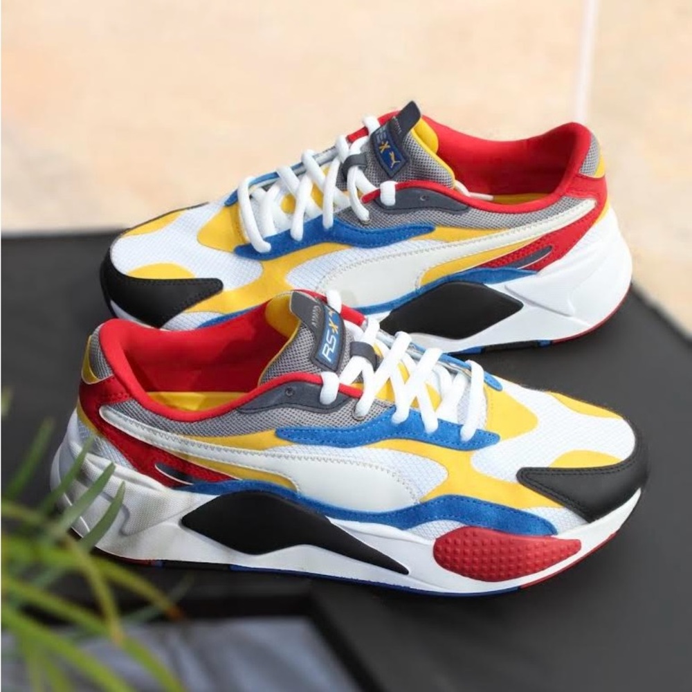 Puma RS-X3 “Puzzle White Yellow”